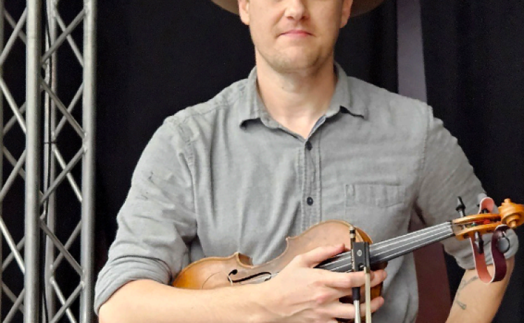 Pictured is Dennis Ludiker of Austin, who was named the 2024 Texas State Fiddle Champion over this past weekend.
