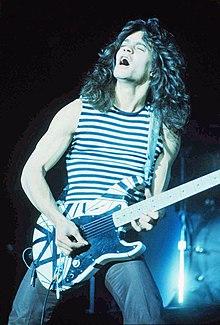 Wikipedia Photo of Eddie Van Halen from a 1978 performance