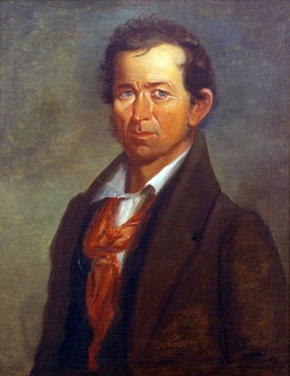 Painting, Erastus [Deaf] Smith by T. Jefferson Wright. Courtesy of the San Jacinto Museum of History.