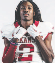 YHS Bulldog senior Zach Taylor will play as wide receiver for the Arkansas Razorbacks. Contributed photo.
