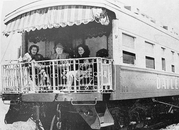 Circus train was home to the Davenport family on the road