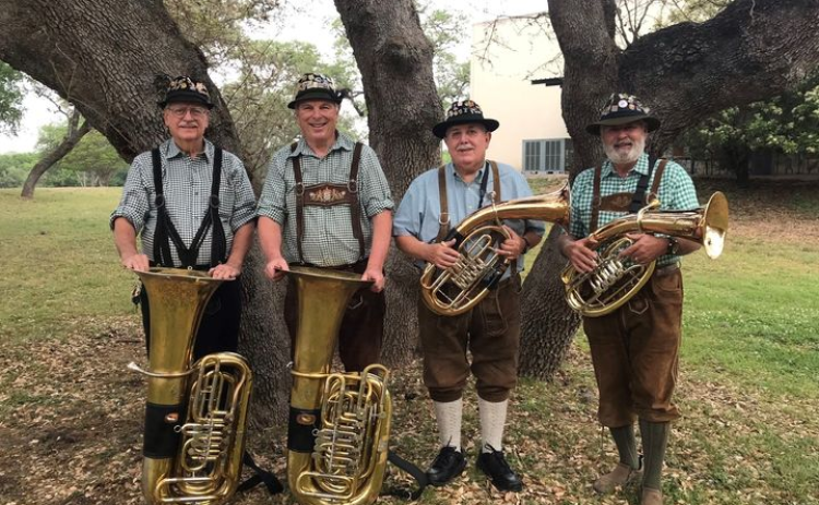 The Tuba Meisters Band kicks things off at 11 a.m. inside the air-conditioned main hall at the 101st annual Shiner Catholic Church Fall Picnic on Sunday, Sept. 4.