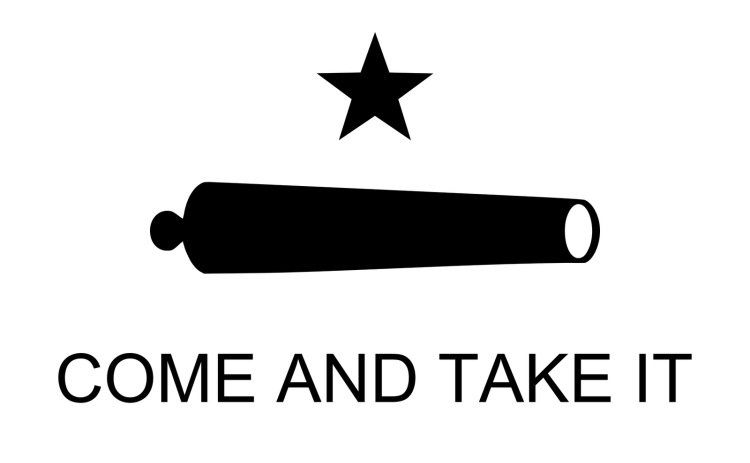 Come & Take It flag - courtesy Murray Montgomery
