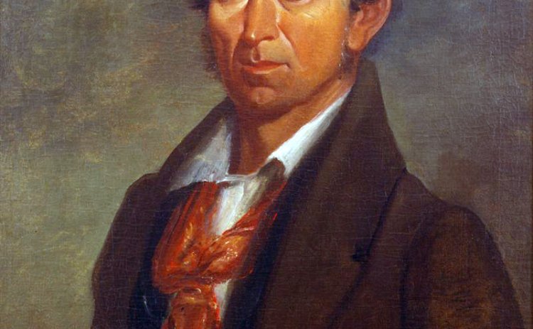 Painting, Erastus [Deaf] Smith by T. Jefferson Wright. Courtesy of the San Jacinto Museum of History.
