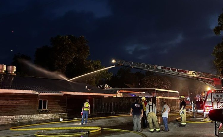 Werner's, a Shiner Staple for 33 years, will likely be closed for some months after a fire ripped through restaurant early Friday, June 16.